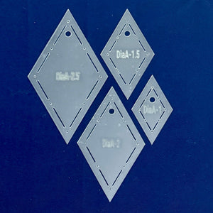 60 Degree Diamond Template Set