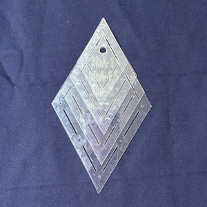 60 Degree Diamond Template Set