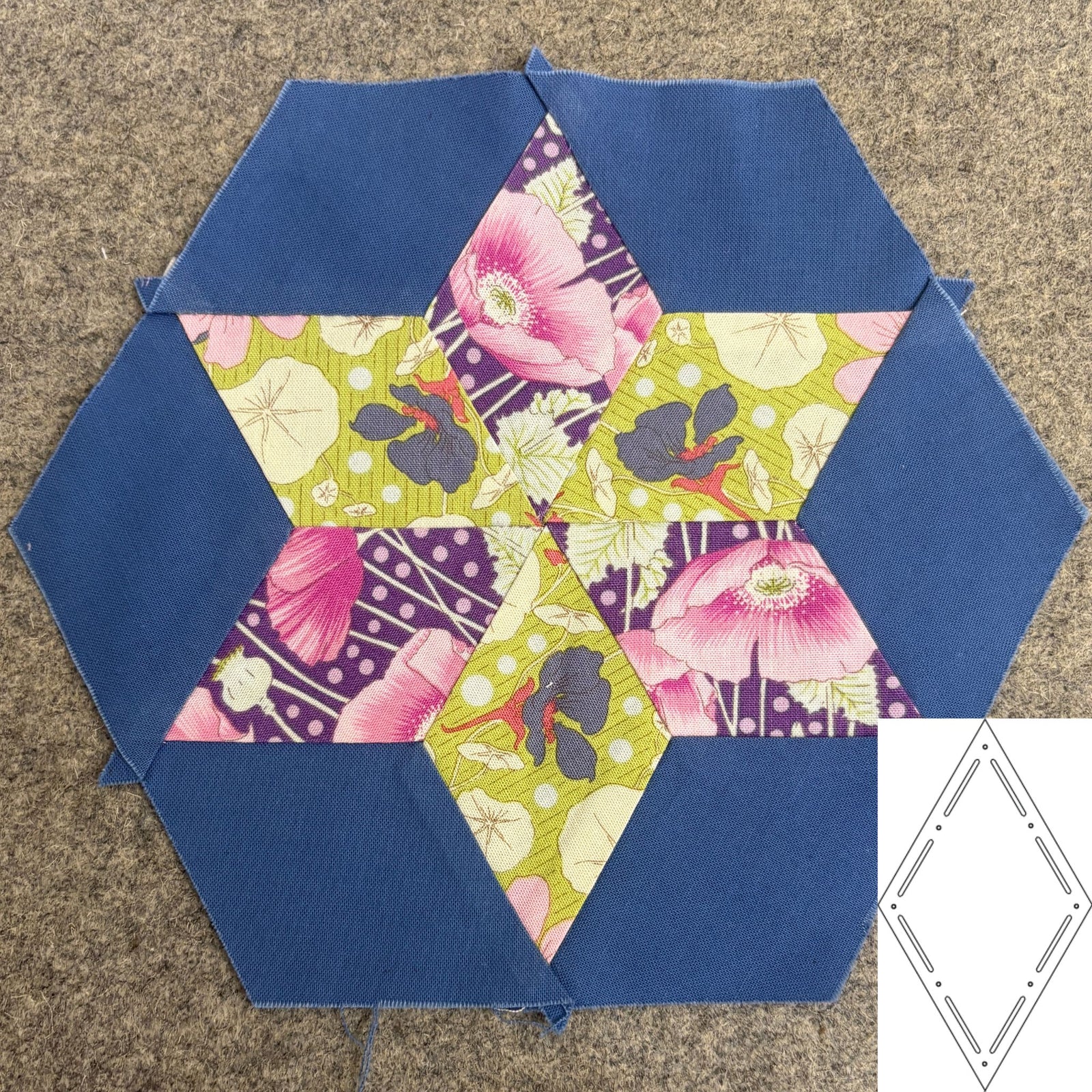 60 Degree Diamond Template Set