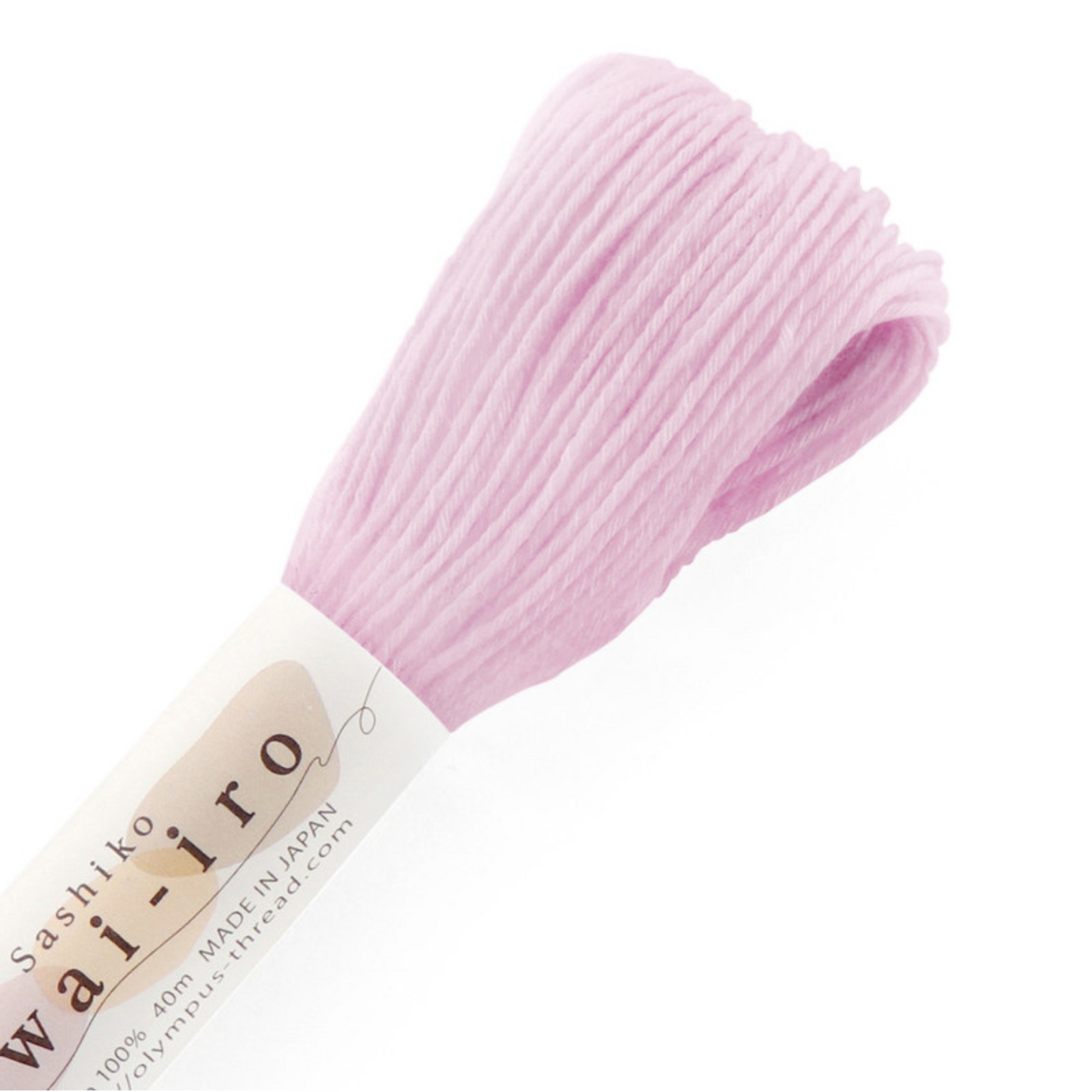 Olympus Sashiko Thread 40m Awai-iro A15 Lilac