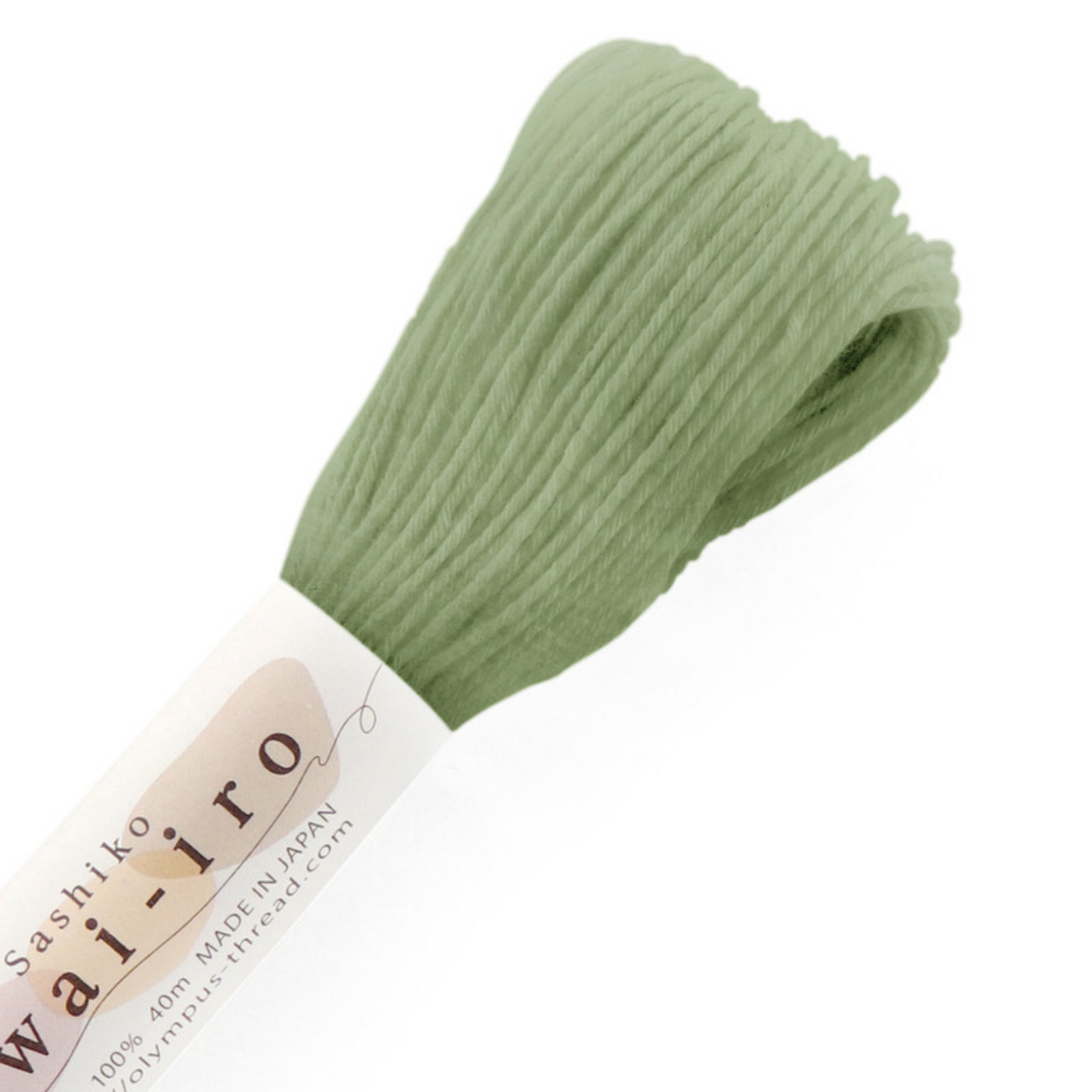 Olympus Sashiko Thread 40m Awai-iro A19 Laurier