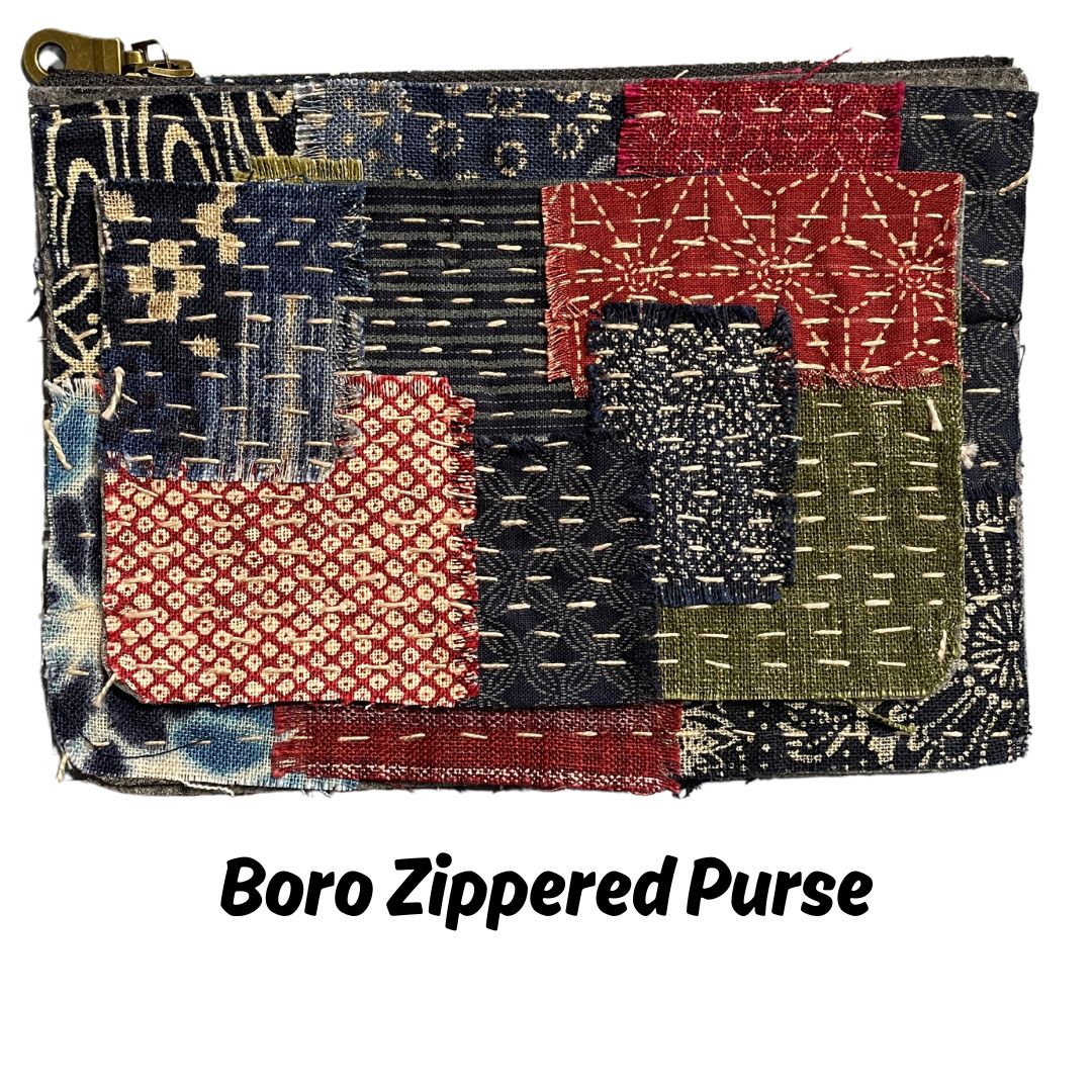 Boro Zippered Purse PDF Instructions