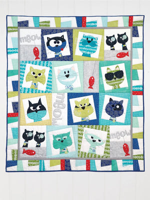 Catface Applique Quilt Pattern