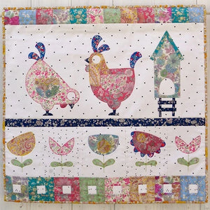 Hen House Mini Quilt Pattern