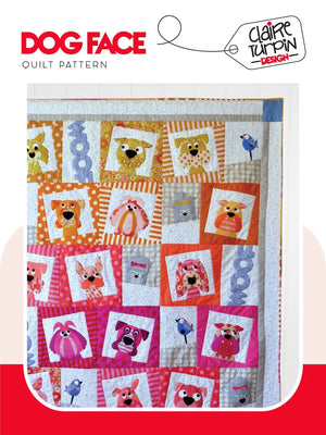 Dogface Applique Quilt Pattern