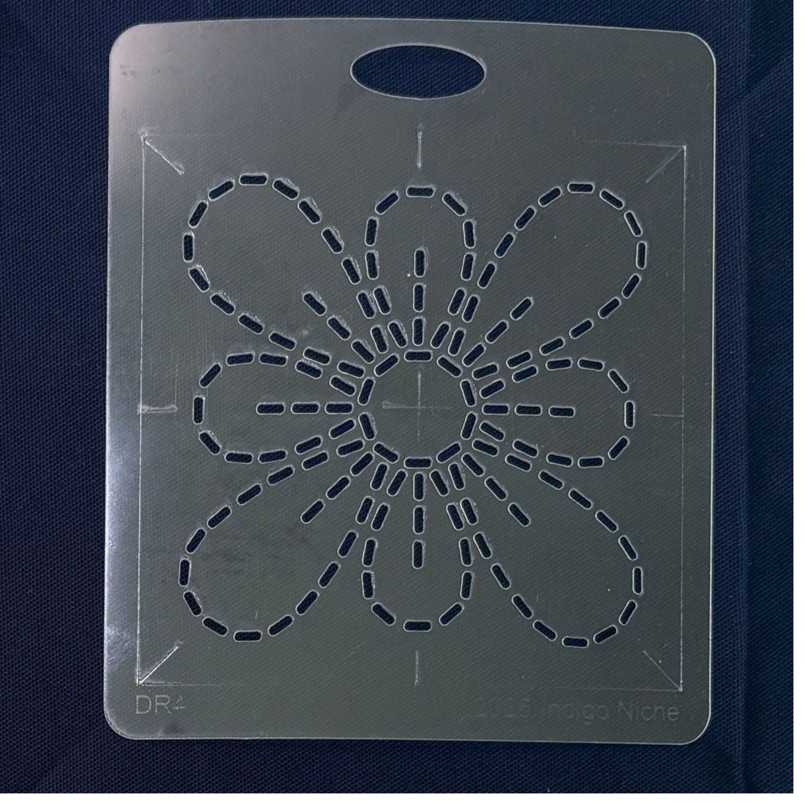 Daisy Rings Small Sashiko Template