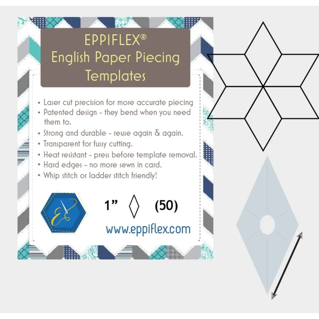 Eppiflex EPP Templates 60 Degree Diamonds