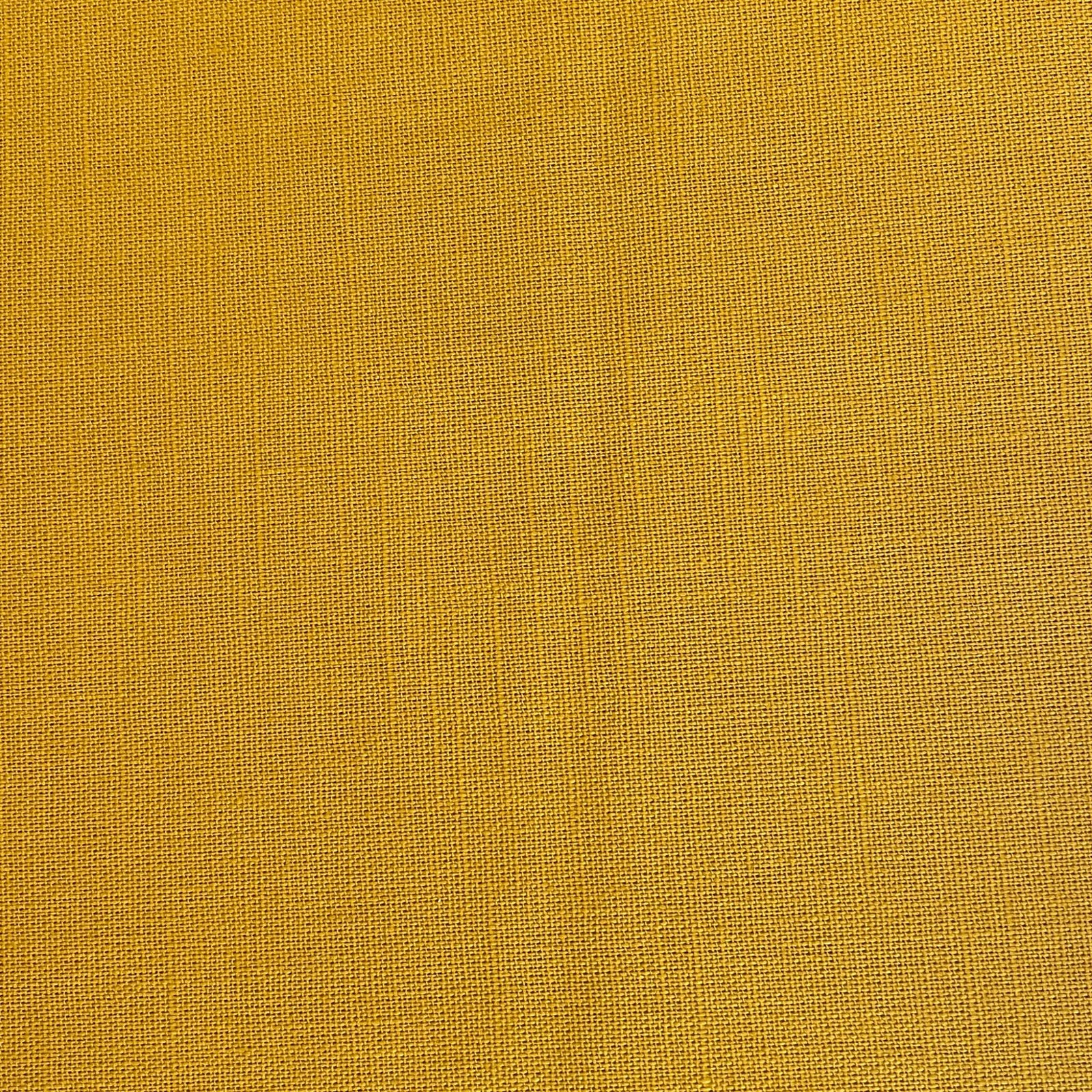 Gold Cotton Linen Blend Fabric - $30 Per Metre