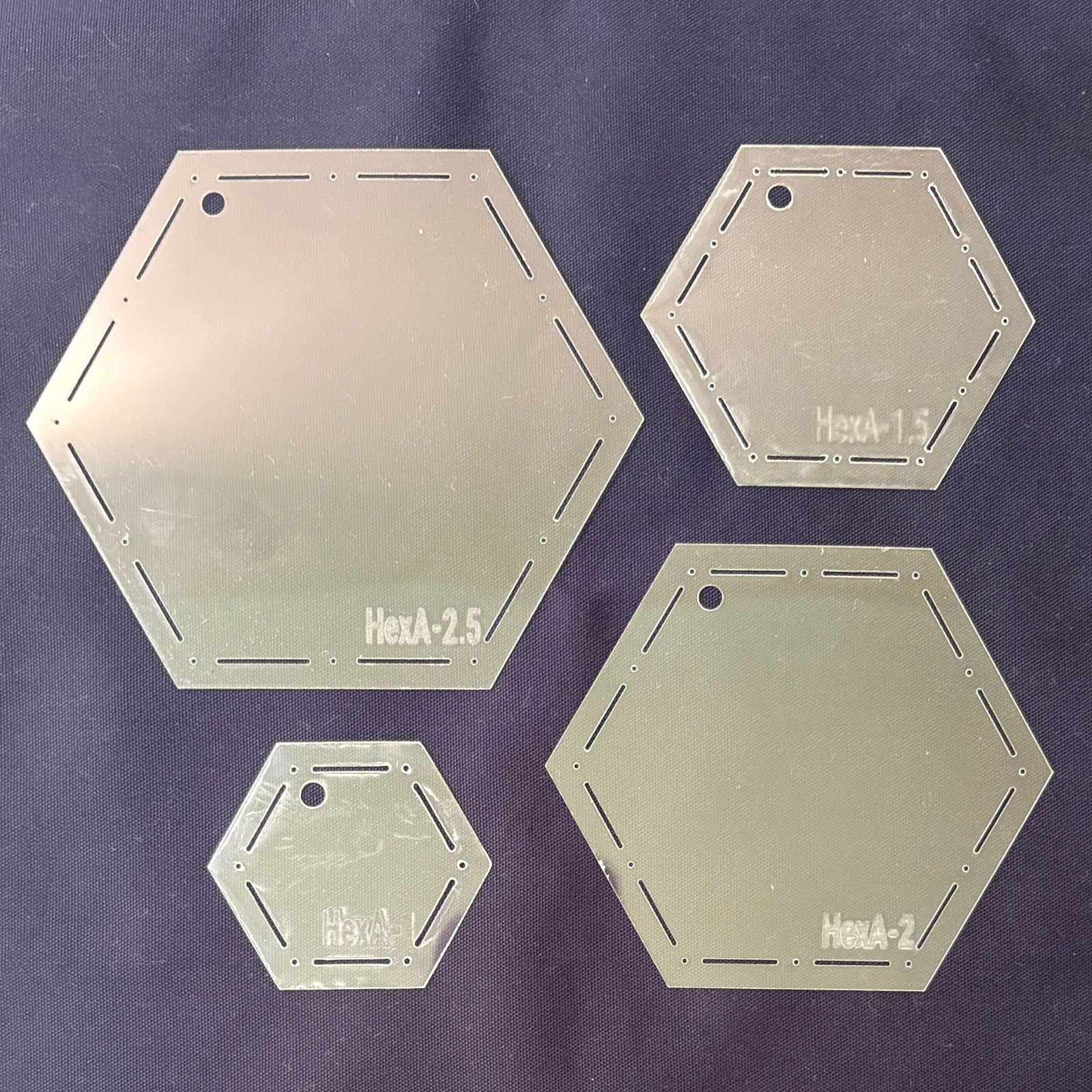 Hexagon Template Set
