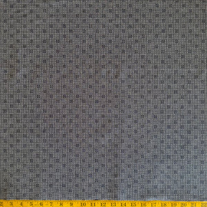 Grey Squares & Stripes - Yarn-Dyed Fabric - $47 Per Metre