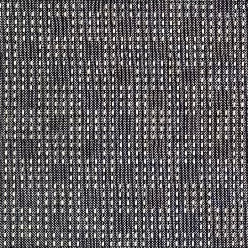 Grey Squares & Stripes - Yarn-Dyed Fabric - $47 Per Metre