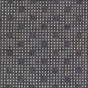 Grey Squares & Stripes - Yarn-Dyed Fabric - $47 Per Metre