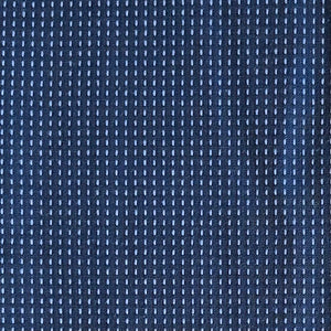Stitched Indigo - Yarn-Dyed Fabric - $32 Per Metre