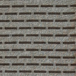 Grey Squares & Stripes - Yarn-Dyed Fabric - $50 Per Metre