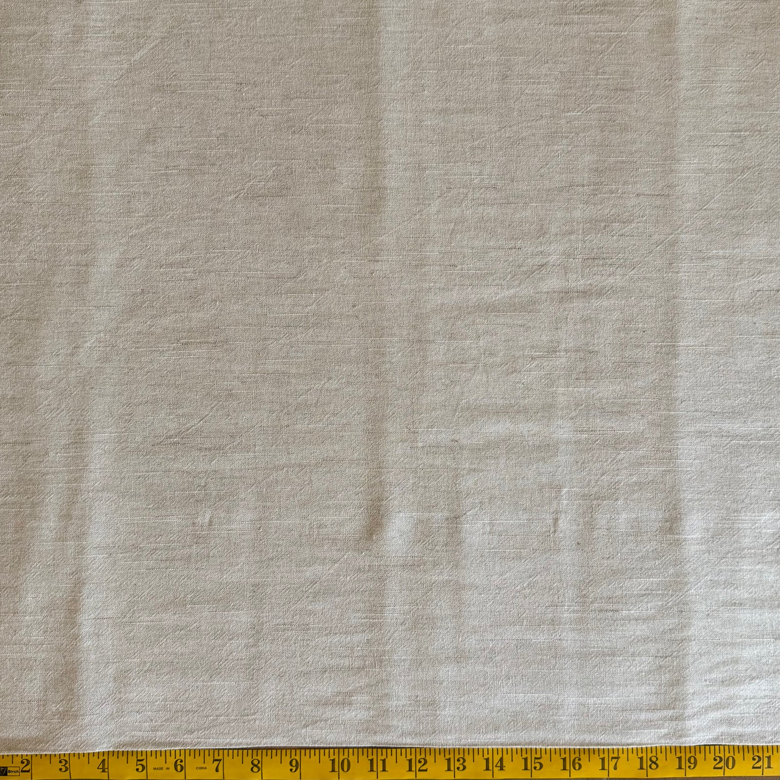Seeded Cream - Yarn-Dyed Fabric - $32 Per Metre