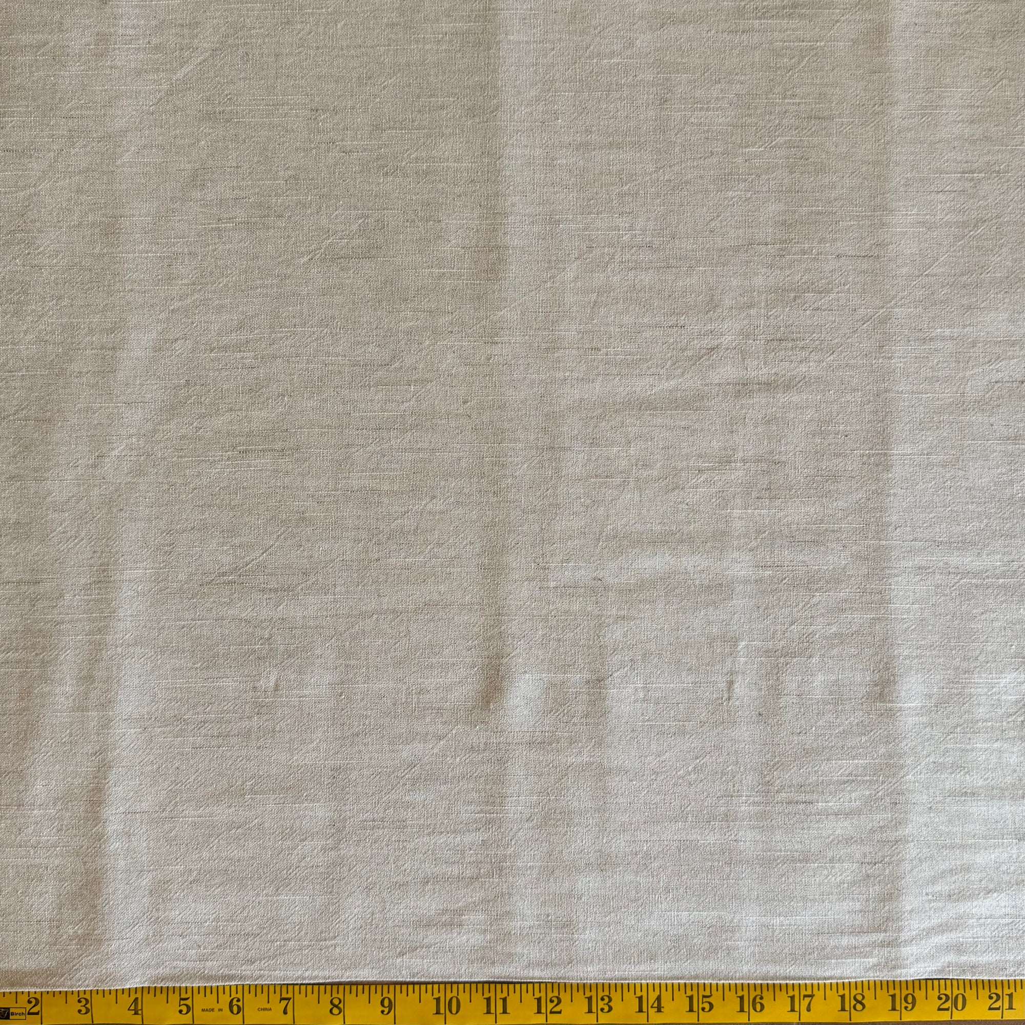 Seeded Cream - Yarn-Dyed Fabric - $32 Per Metre