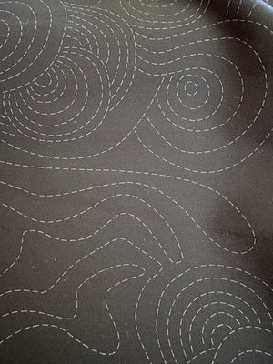 Tidal Pools Pre-Printed Sashiko Panel