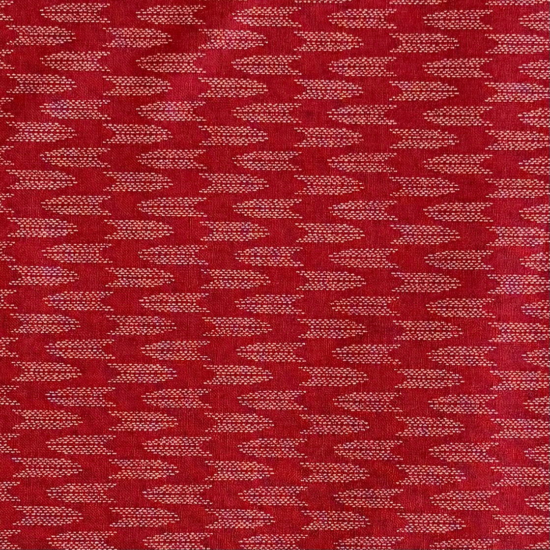 Red Arrows - Cotton Print Fabric - $30 Per Metre