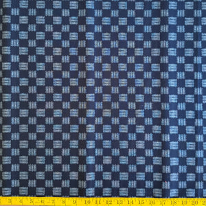 Solid Crosshatch - Cotton Print Fabric - $28 Per Metre
