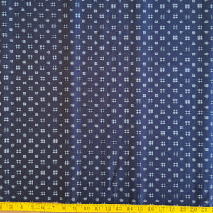 Mini Scattered Crosshatch - Cotton Print Fabric - $30 Per Metre