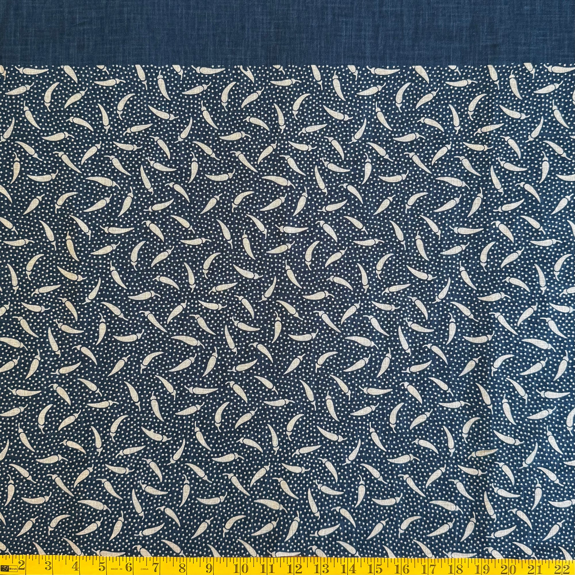 Chilli Pepper - Cotton Print Fabric - $55 Per Metre