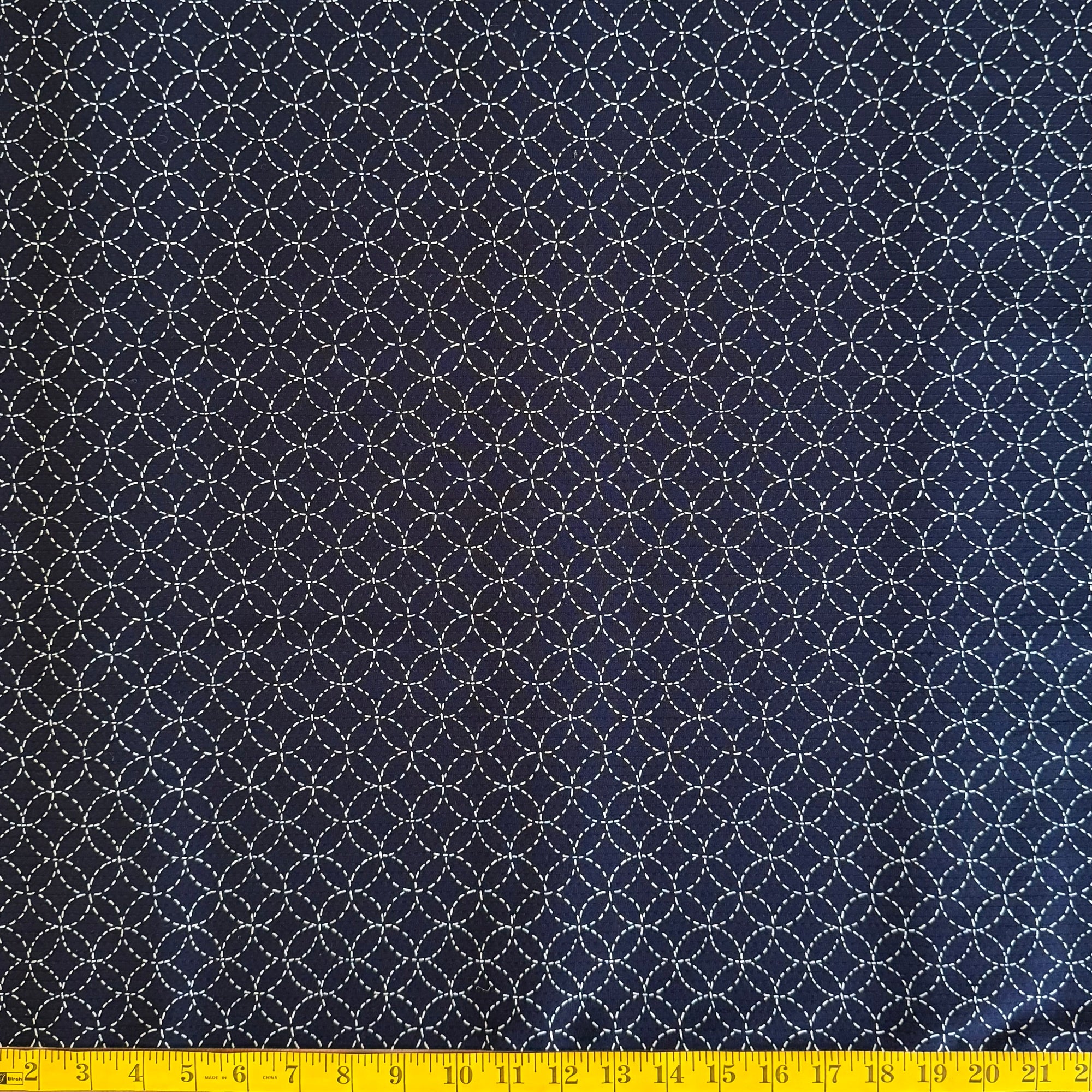 Shippo Seven Treasures - Cotton Print Fabric - $38 Per Metre
