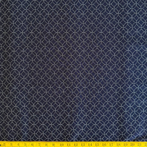 Shippo Seven Treasures - Cotton Print Fabric - $38 Per Metre