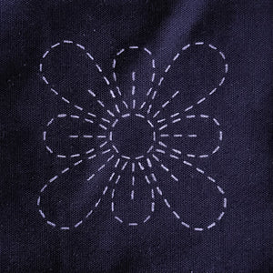 Daisy Rings Small Sashiko Template