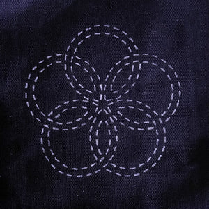 Celtic Hoops Small Sashiko Template