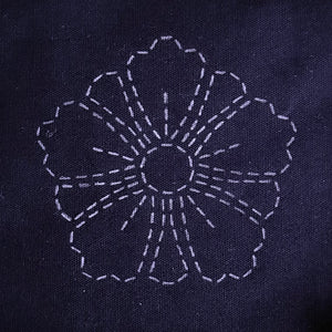 Ring A Rose Small Sashiko Template
