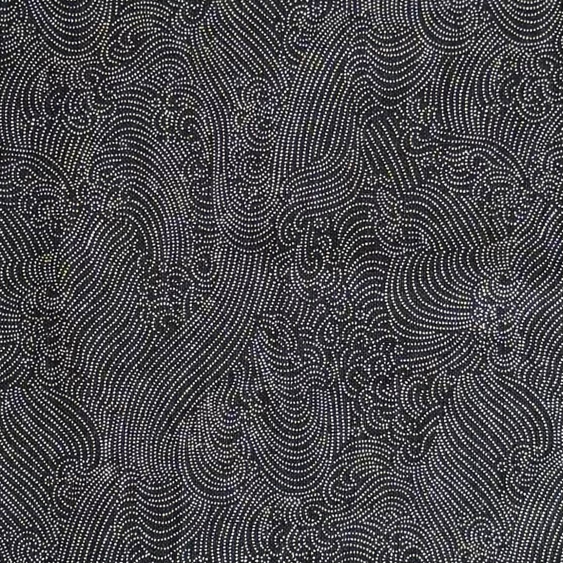 Indigo Waves - Cotton Print Fabric - $32 Per Metre