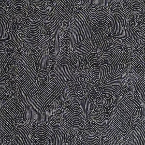 Indigo Waves - Cotton Print Fabric - $32 Per Metre