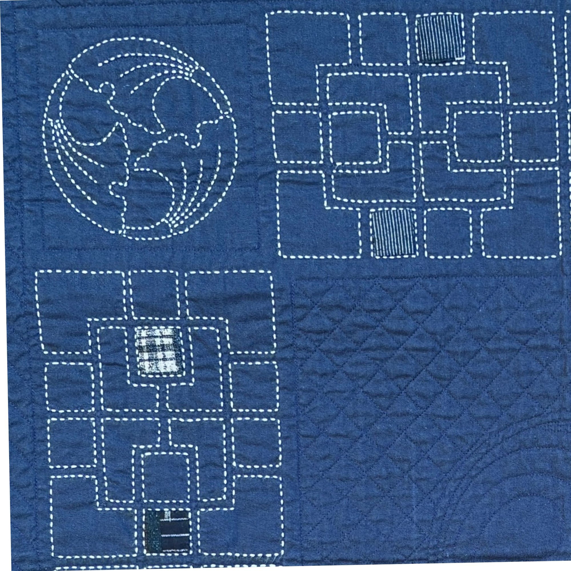 Japanese Maze Pre-Printed Sashiko Panel