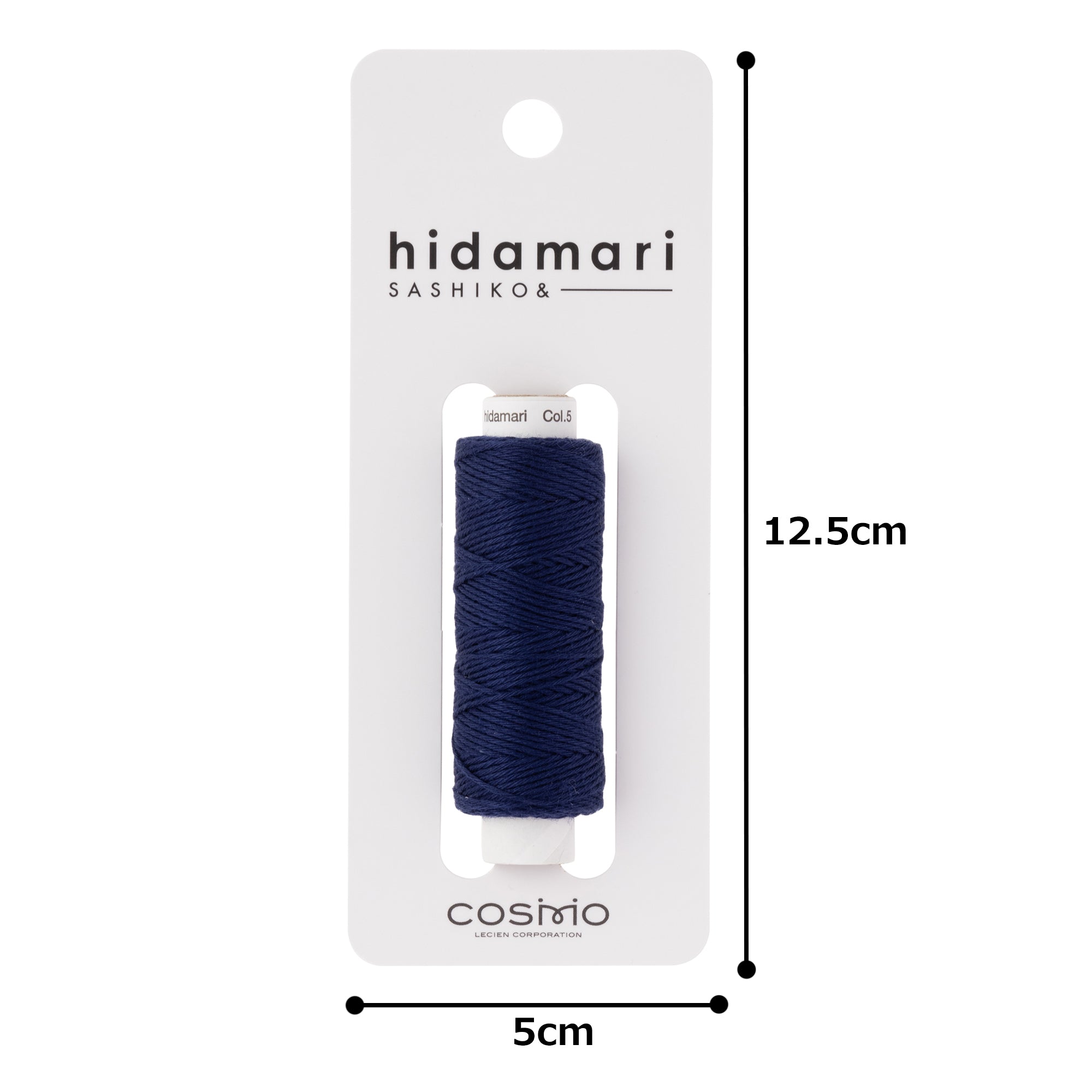 hidamari COSMO Sashiko Thread 30m Col. 5