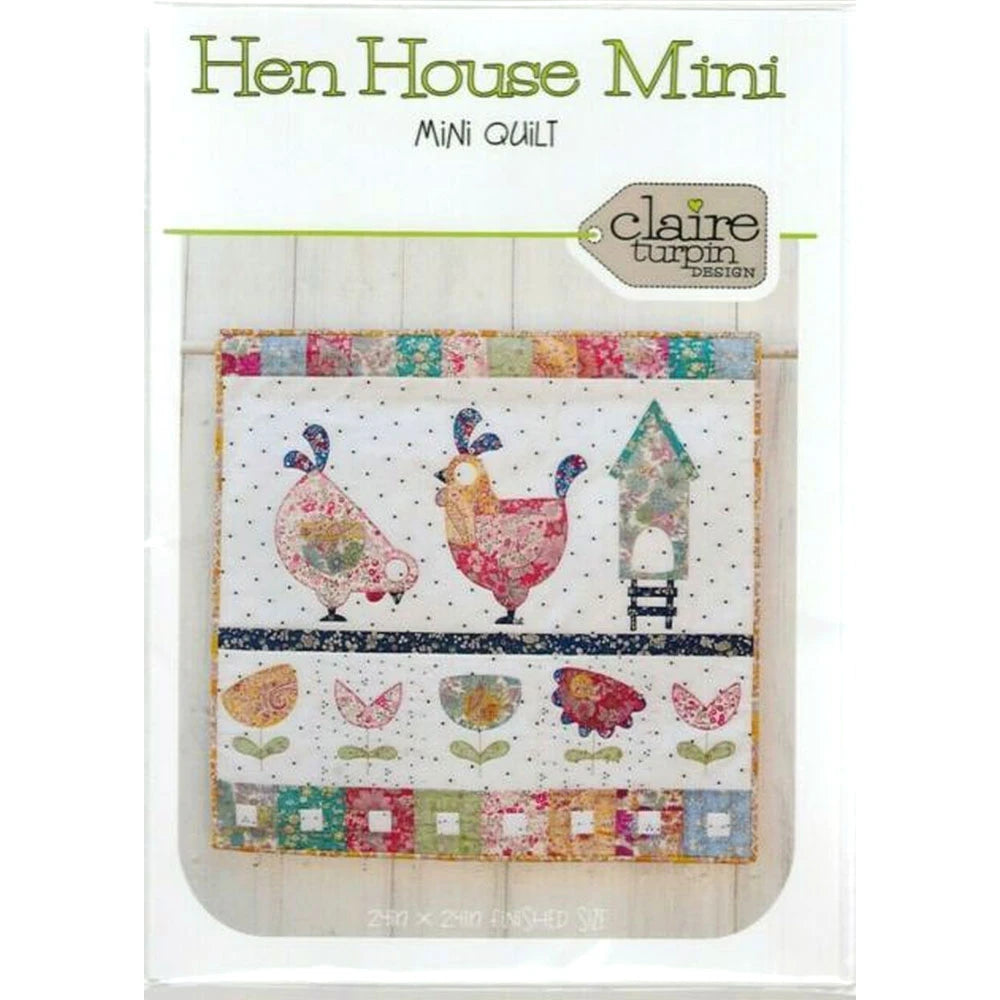 Hen House Mini Quilt Pattern