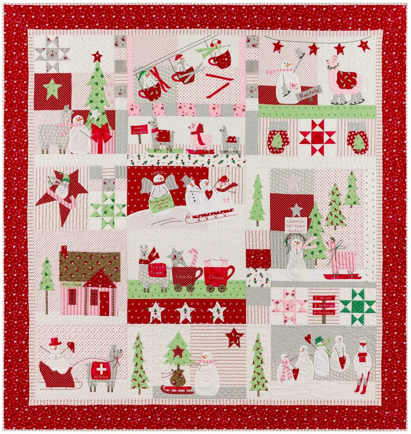 Merry Merry Snow Days Quilt Pattern