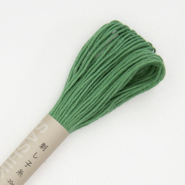Olympus Sashiko Thread 20m ST7 Sage Green - Indigo Niche