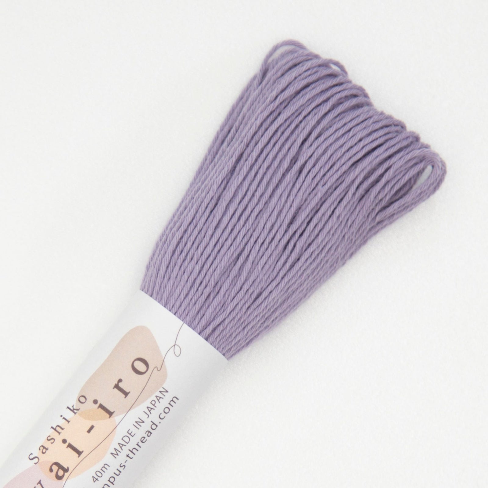 Olympus Sashiko Thread 40m Awai-iro A10 Mauve