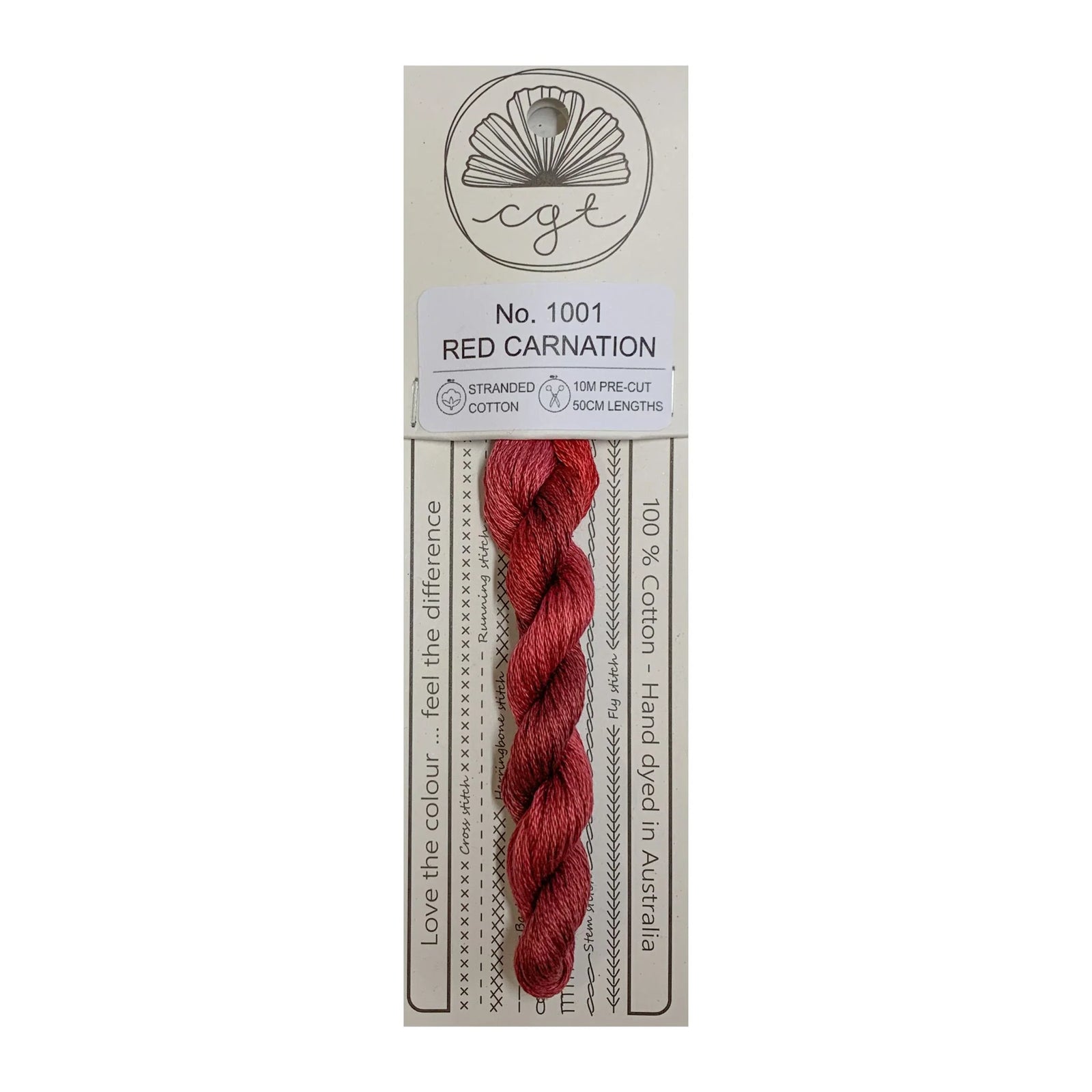 No. 1001 Red Carnation