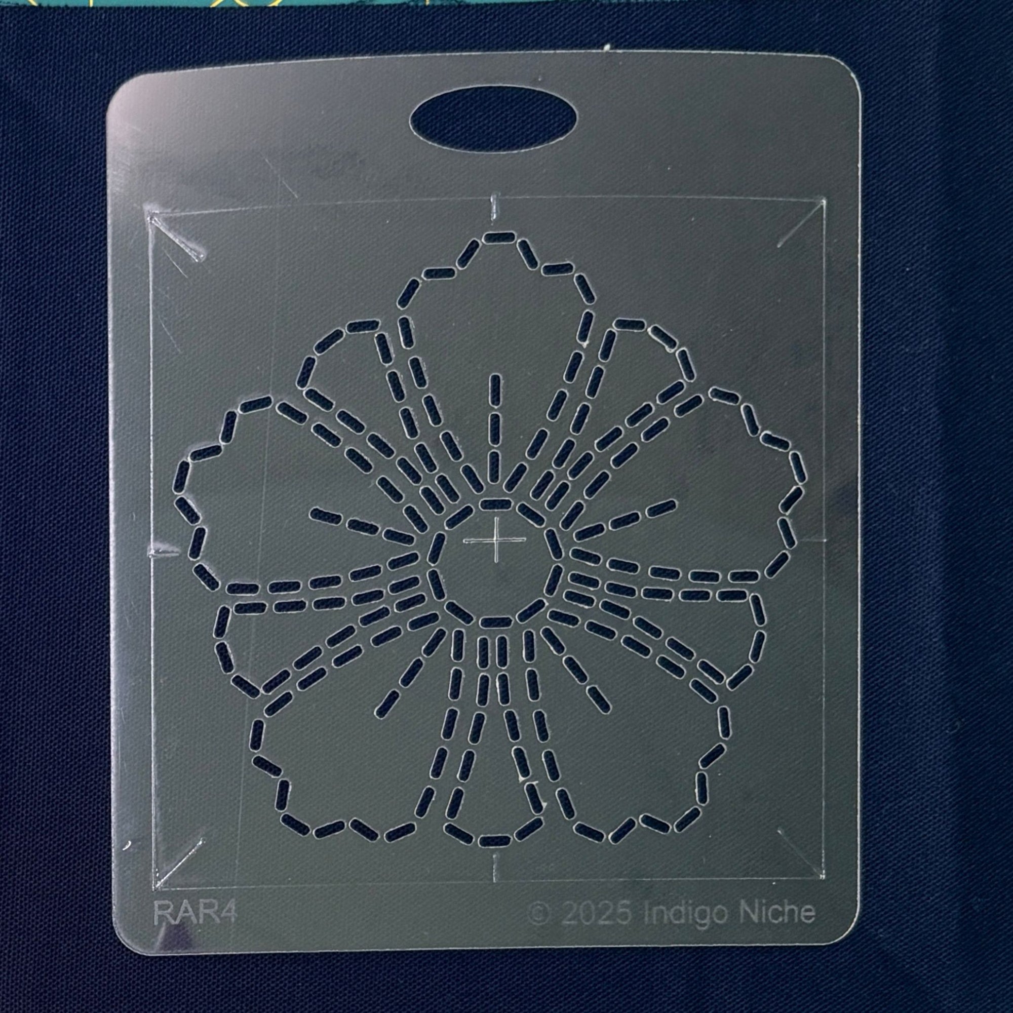 Ring A Rose Small Sashiko Template