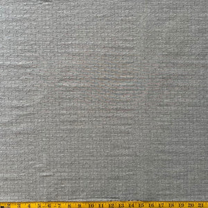 Subtle Spots Grey - Yarn-Dyed Fabric - $44 Per Metre