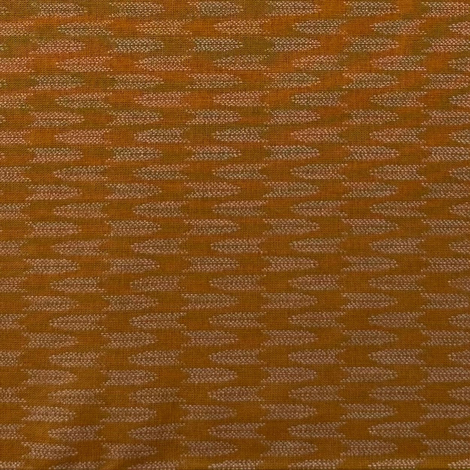 Burnt Gold Arrows - Cotton Print Fabric - $30 Per Metre