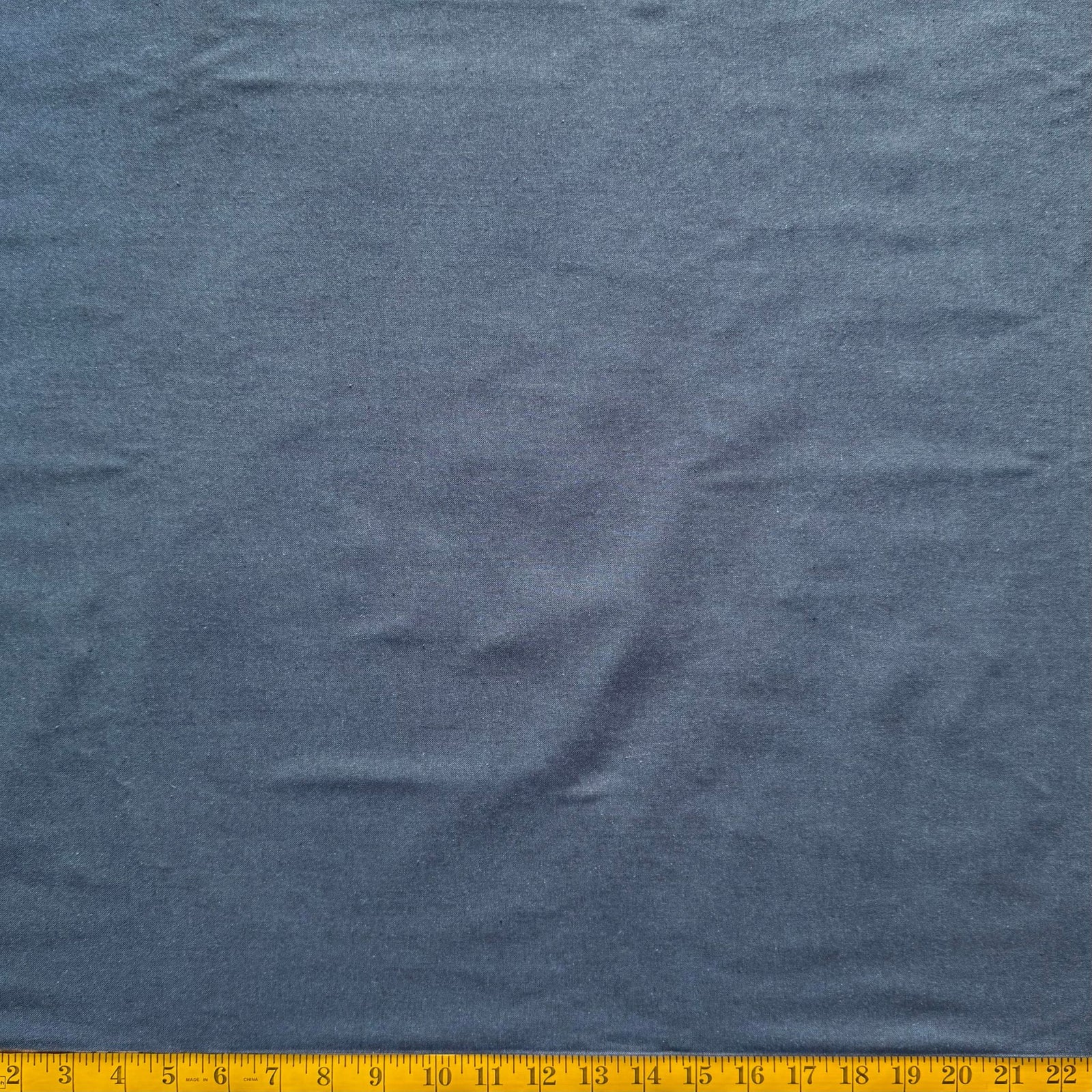 French Blue Cotton Fabric - $30 Per Metre