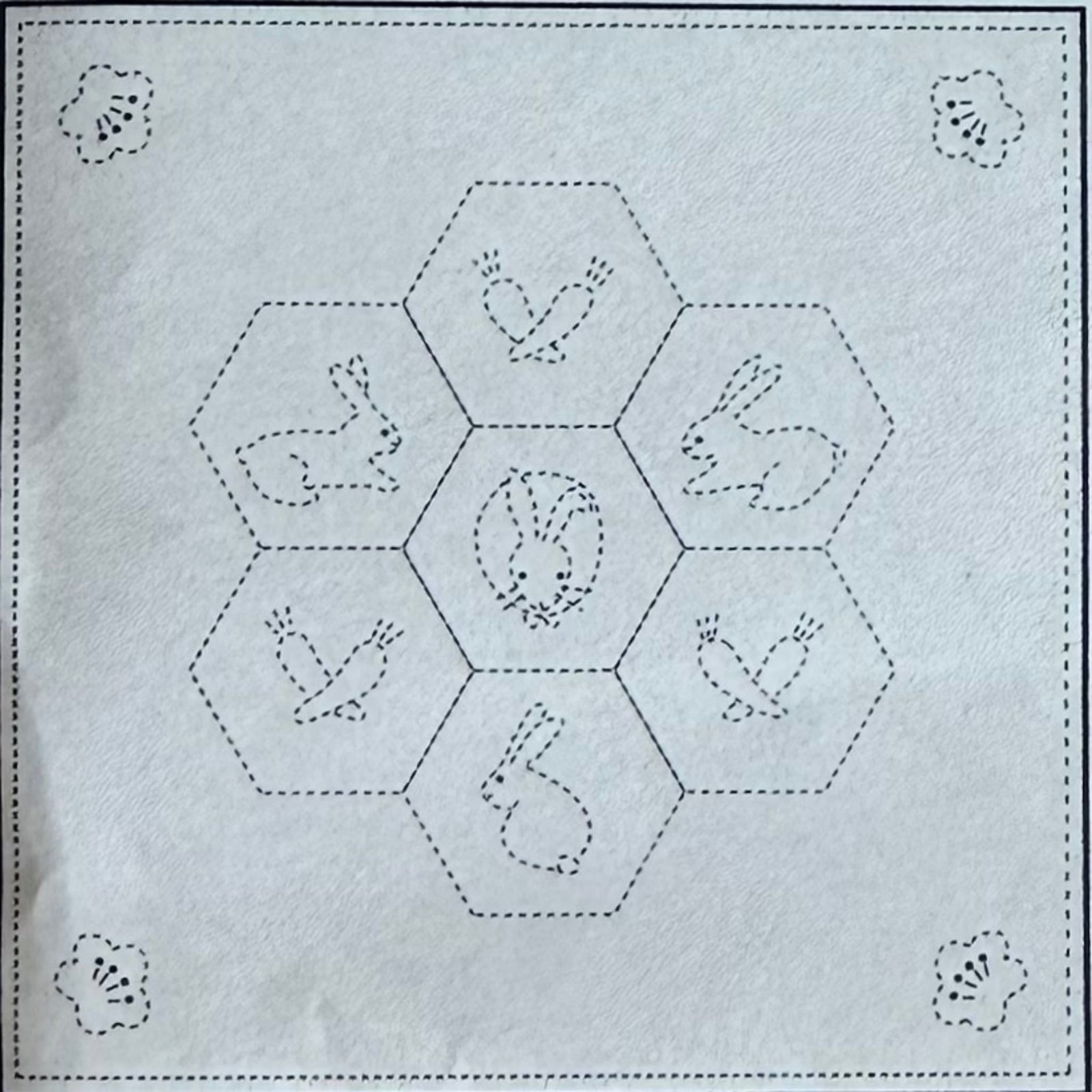 Sashiko Sampler - White - 843K-106