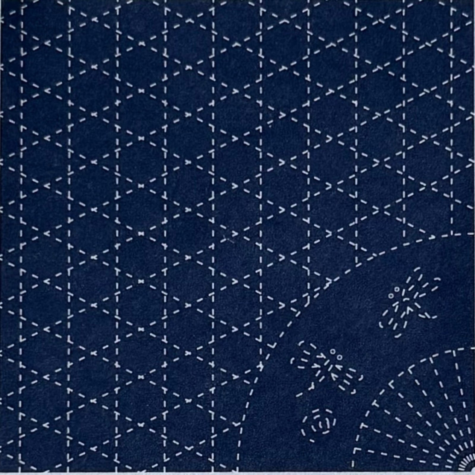 Sashiko Sampler - Indigo - 843S-205