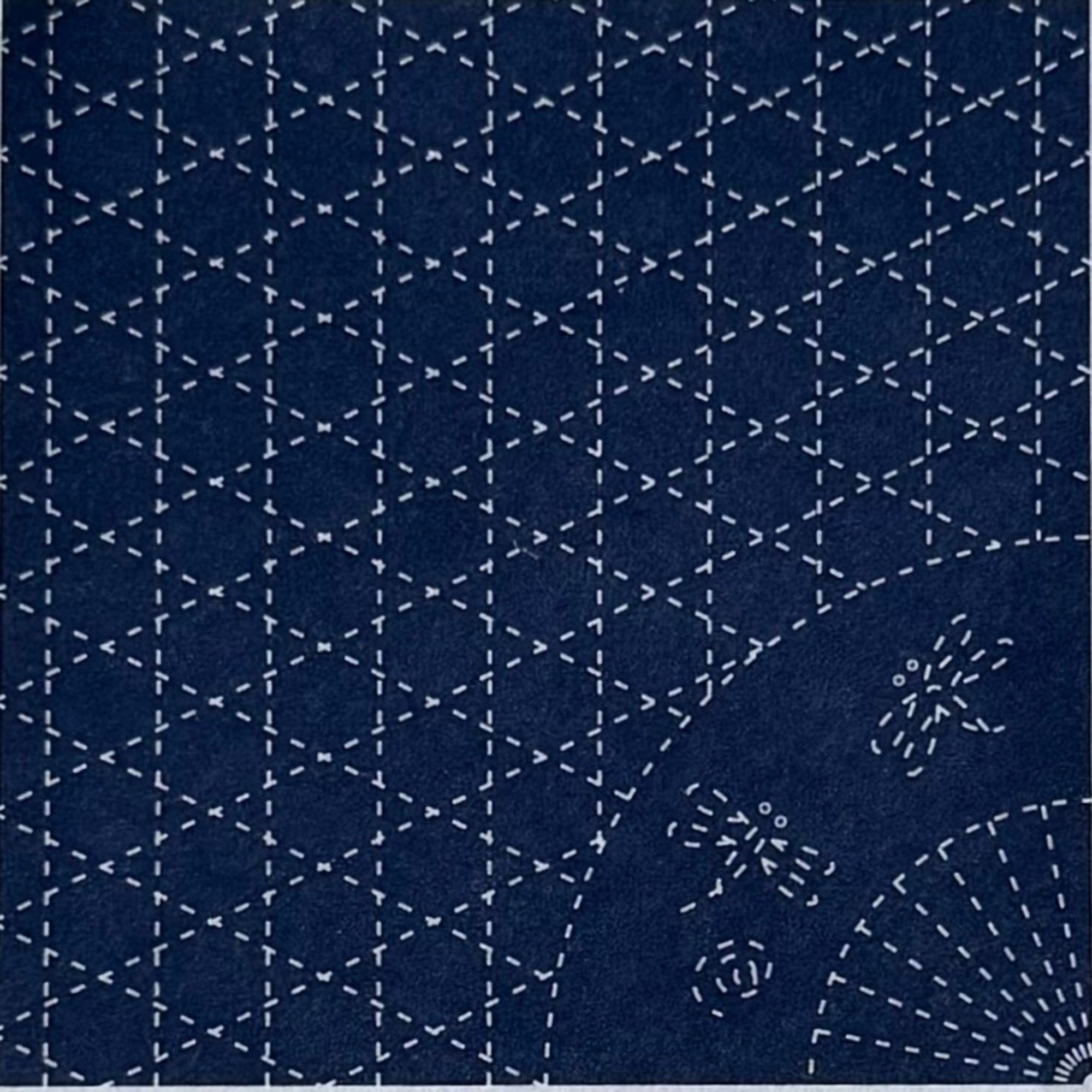 Sashiko Sampler - Indigo - 843S-205