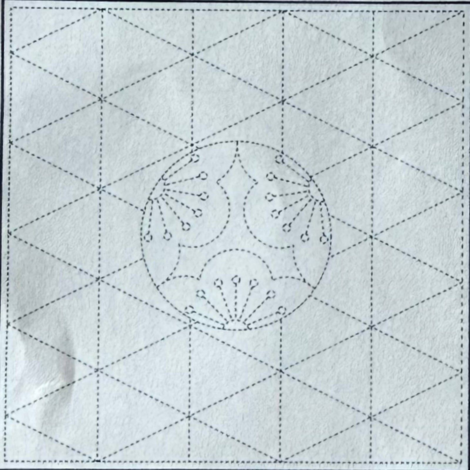 Sashiko Sampler - White - 843K-9