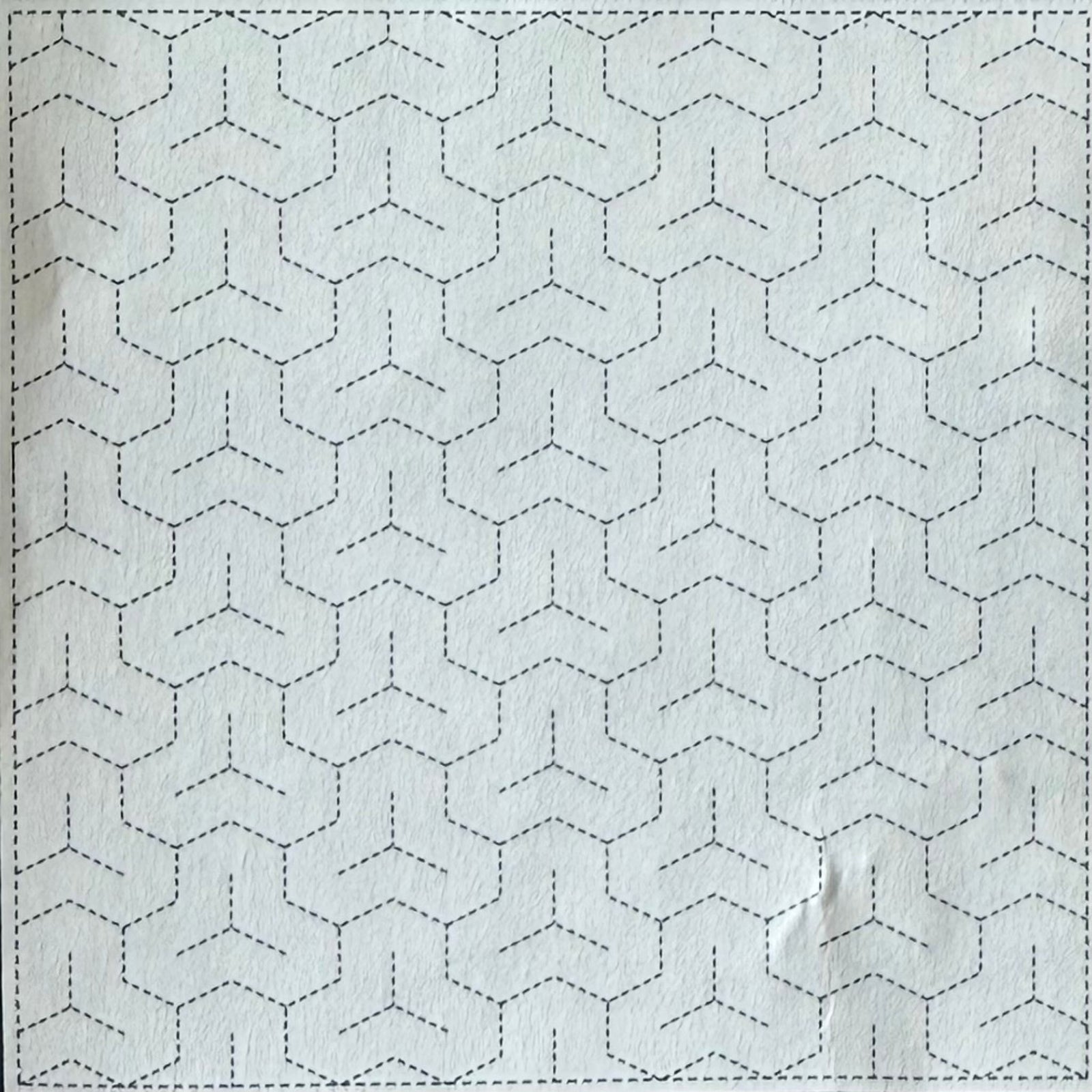 Sashiko Sampler - White - 843K-28