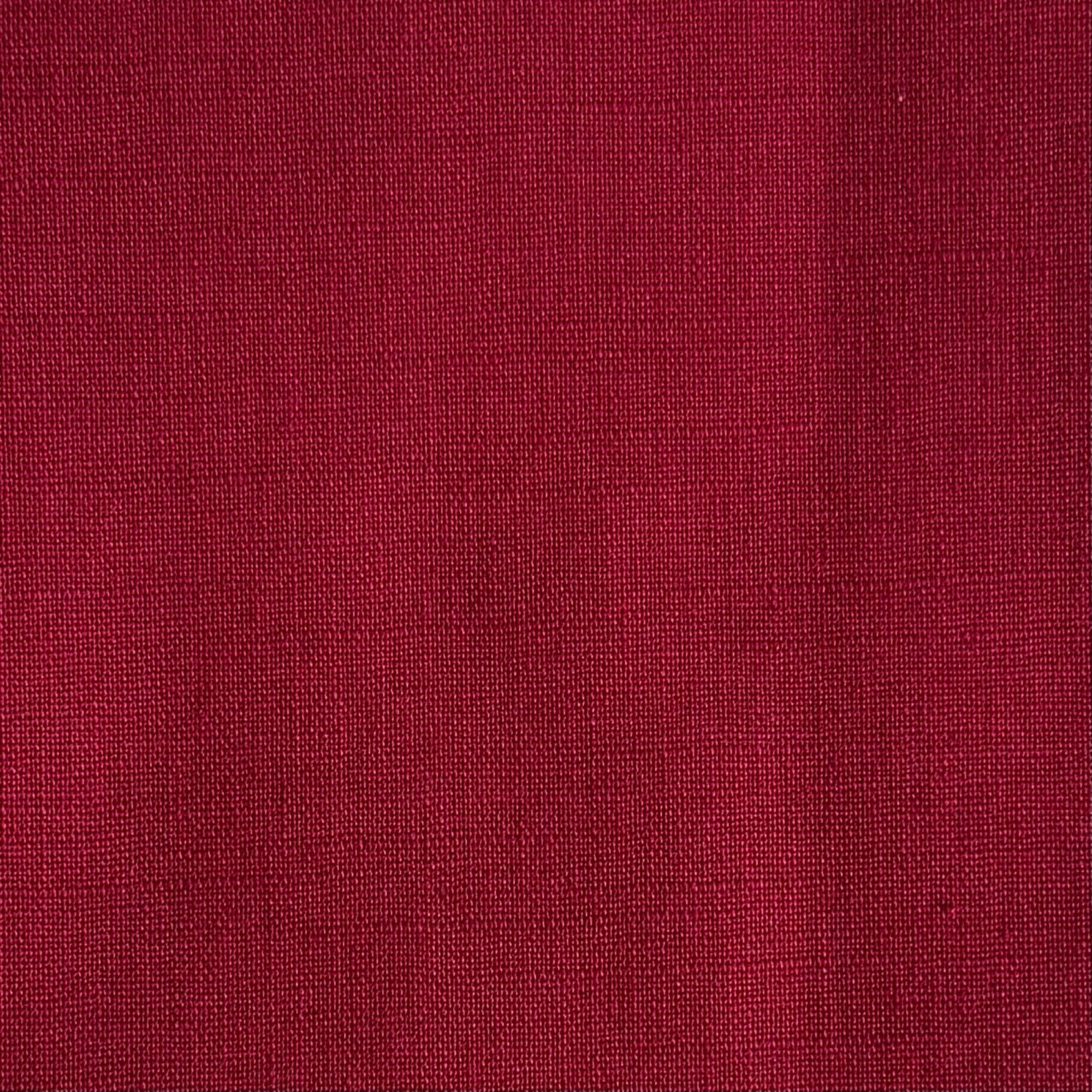 Haori Plain Sashiko Fabric - Cherry Red