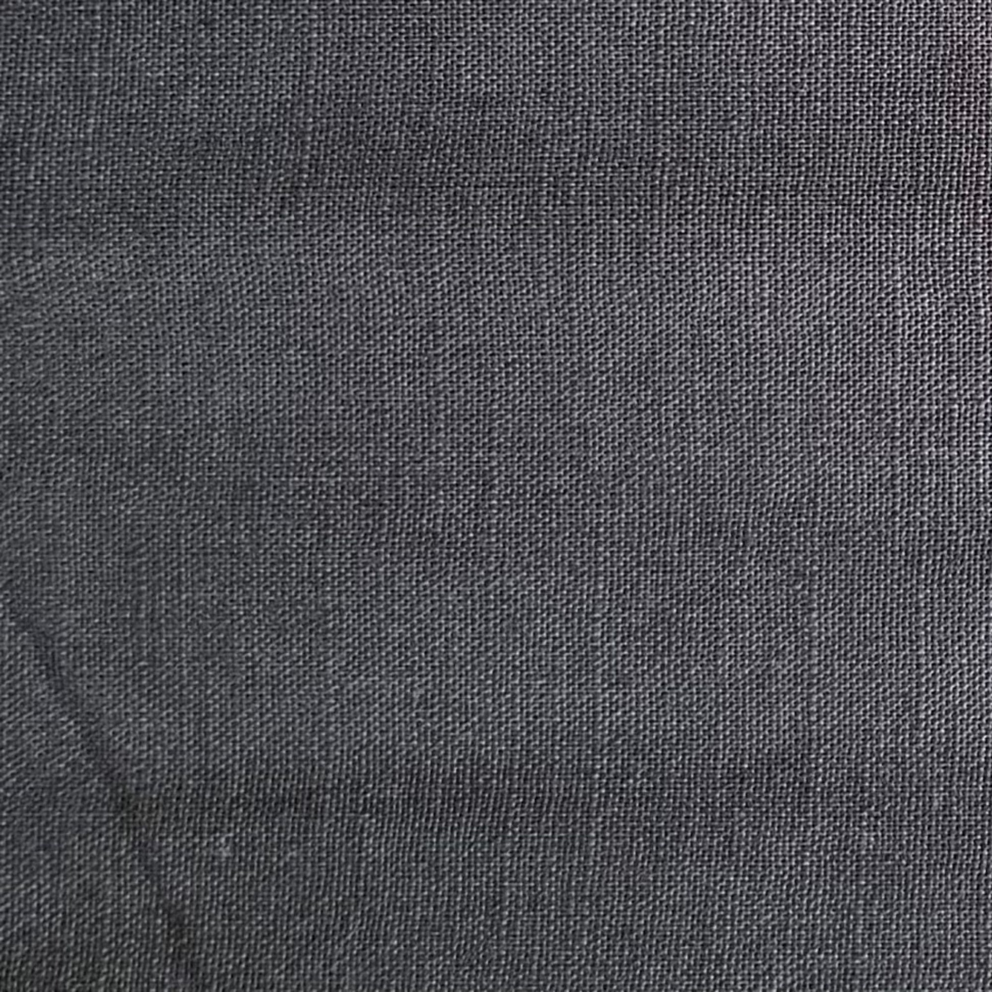 Haori Plain Sashiko Fabric - Charcoal